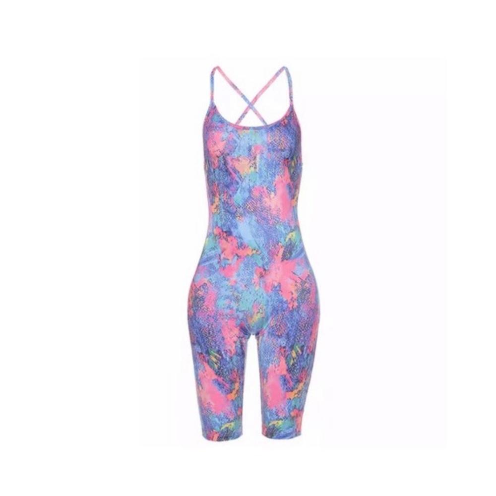 Python Open Back Playsuit - Picture 4 of 4